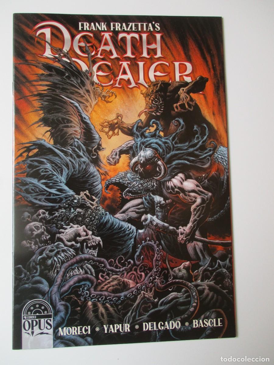 C&oacute;mics: Frank Frazetta Death Dealer #6 Cover D 1:10 Variant 2022 Opus -Vault 35 & Bagged