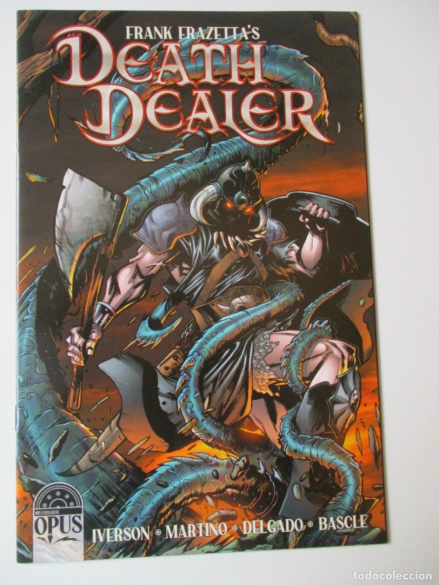 C&oacute;mics: Frank Frazetta's Death Dealer #2 exclusivo de Incendium - OPUS Comics -