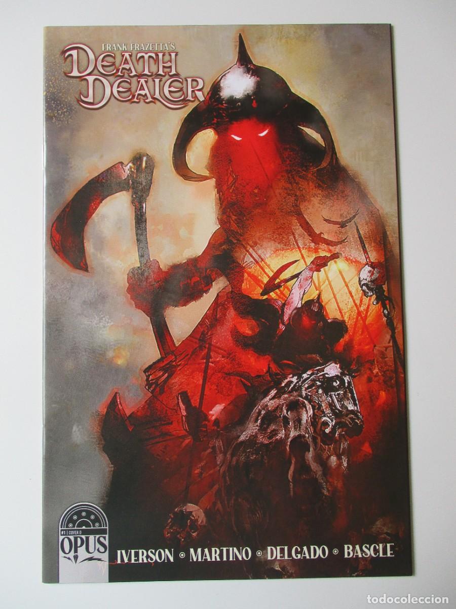 C&oacute;mics: Frank Frazetta Death Dealer #1 Cubierta D Variante Seinkiewicz Opus Comics 2022