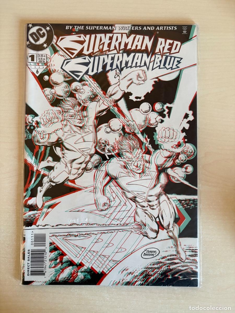 C&oacute;mics: Superman Red / Superman Blue #1 (DC Comics USA, 1998)