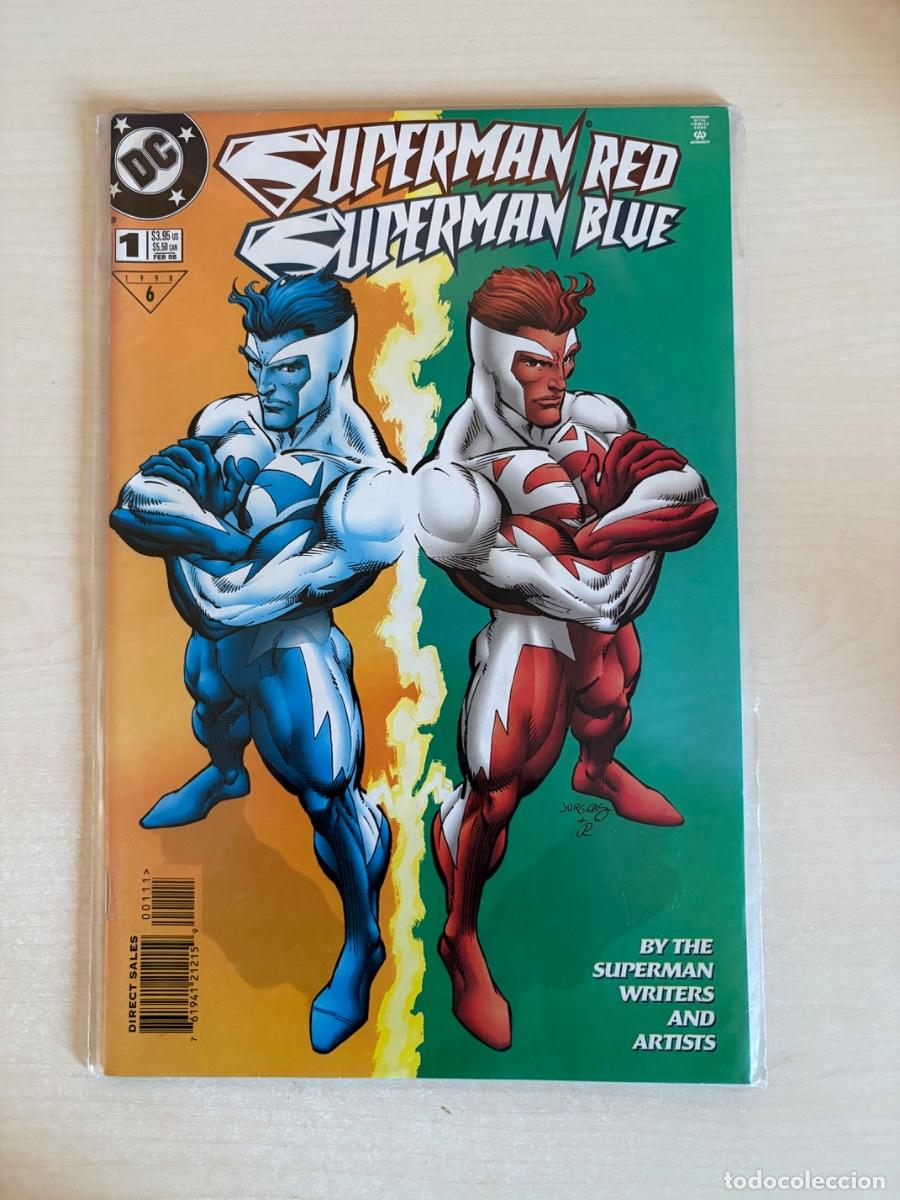 C&oacute;mics: Superman Red / Superman Blue #1 (DC Comics USA, 1998)