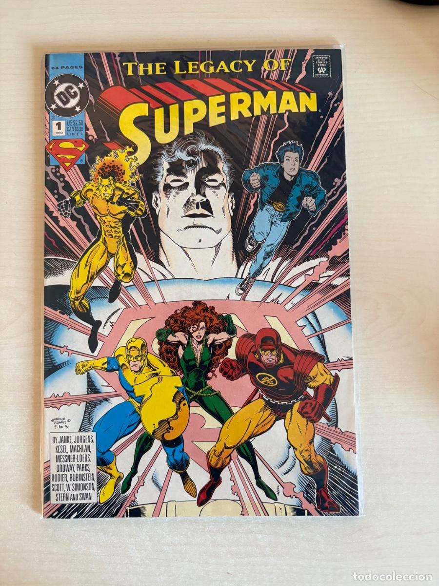 C&oacute;mics: The Legacy of Superman #1 (DC Comics USA, 1993)