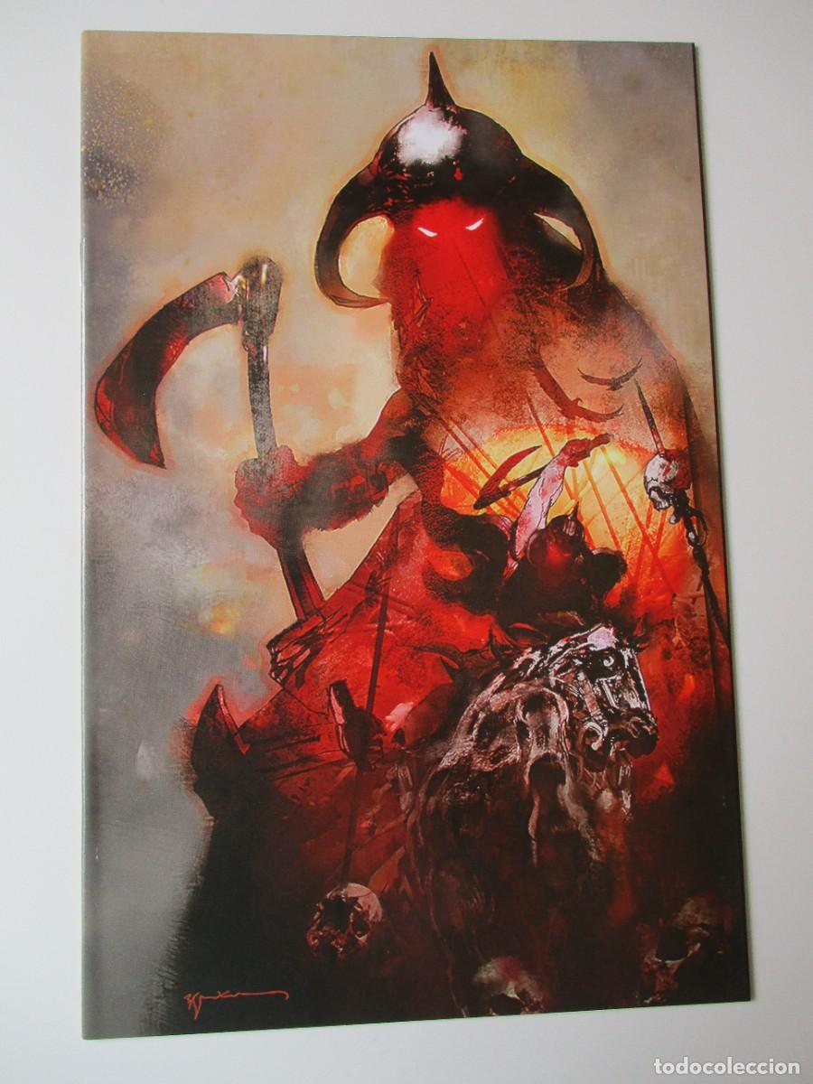 C&oacute;mics: Frank Frazetta Death Dealer #2 Cubierta E 10 Copia Edici&oacute;n Variante Seinkiewic