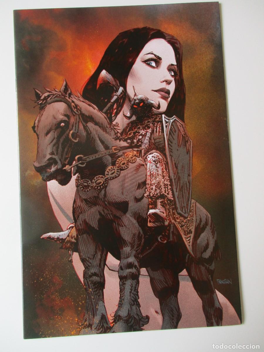 C&oacute;mics: Frank Frazetta Death Dealer #1 Cubierta F 20 Copia Edici&oacute;n Variante Panosian U