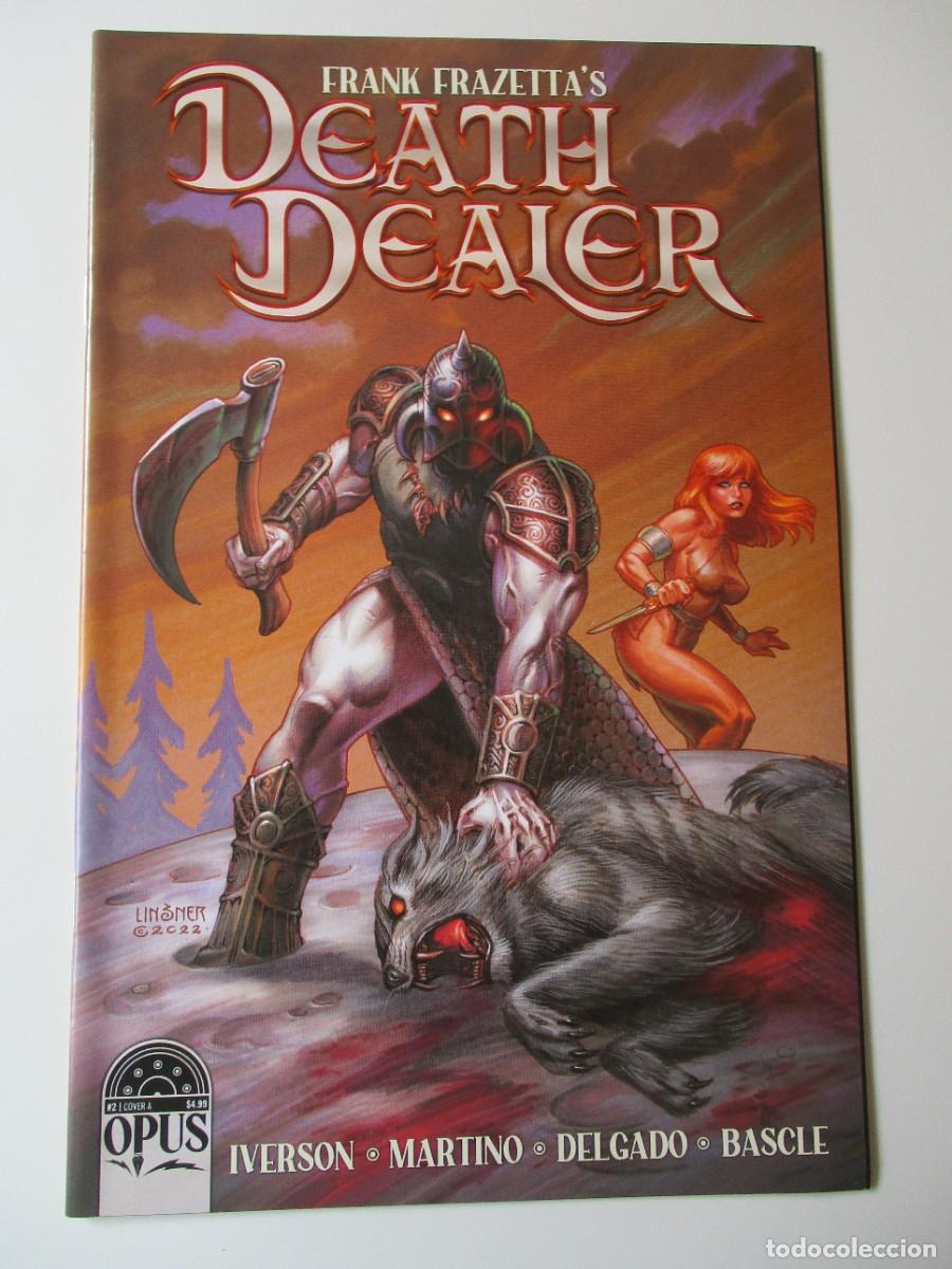 C&oacute;mics: Frank Frazetta Death Dealer #2 Cubierta A Linsner (Maduro)