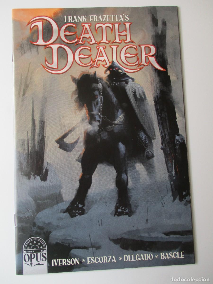 C&oacute;mics: Opus Comics Death Dealer 2022 edici&oacute;n 8 cubierta de Clara Tessier variante