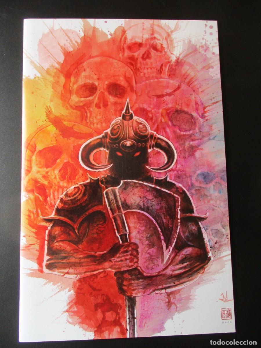 C&oacute;mics: Frank Frazetta's Death Dealer #1 David Mack variante virgen Opus Comics 2022 nuevo