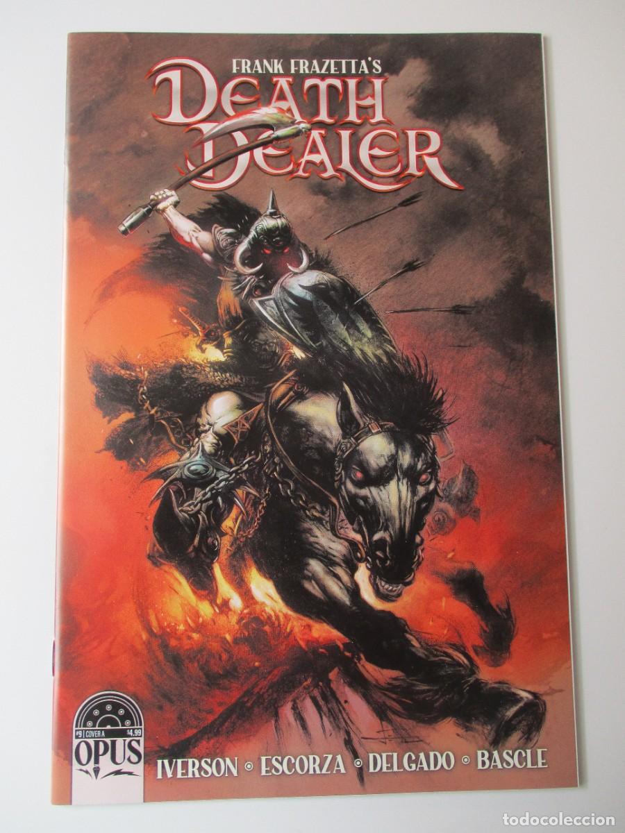 C&oacute;mics: FRANK FRAZETTA'S DEATH DEALER #9 - OPUS VARIANT COVER A by Leonardo Manco