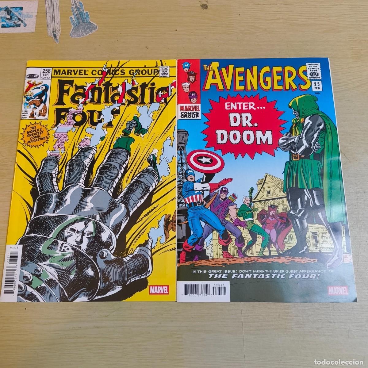 C&oacute;mics: Marvel Facsimile &ndash; Fantastic Four 258 + Avengers 25 &ndash; Doctor Doom