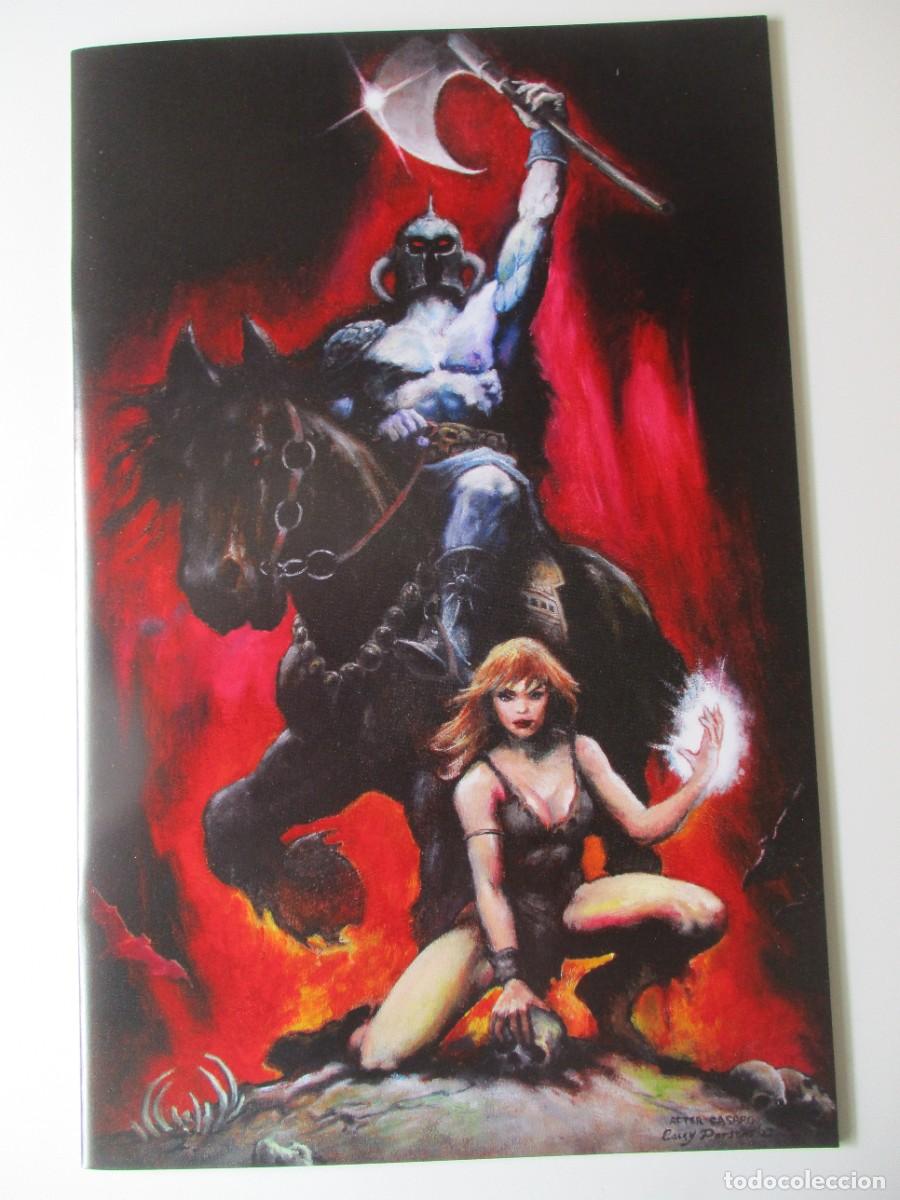 C&oacute;mics: DEATH DEALER #1 PORTADA CASEY PARSONS CONAN EL HOMENAJE B&Aacute;RBARO LTD 600
