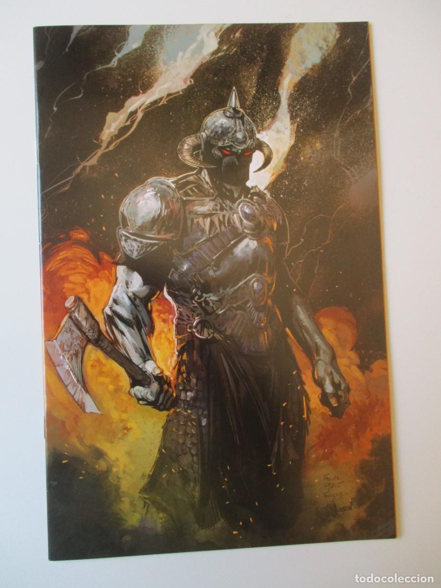 C&oacute;mics: FRANK FRAZETTA DEATH DEALER #4 1:10 DAVID FINCH variante OPUS COMICS 2022 CASI NUEVO