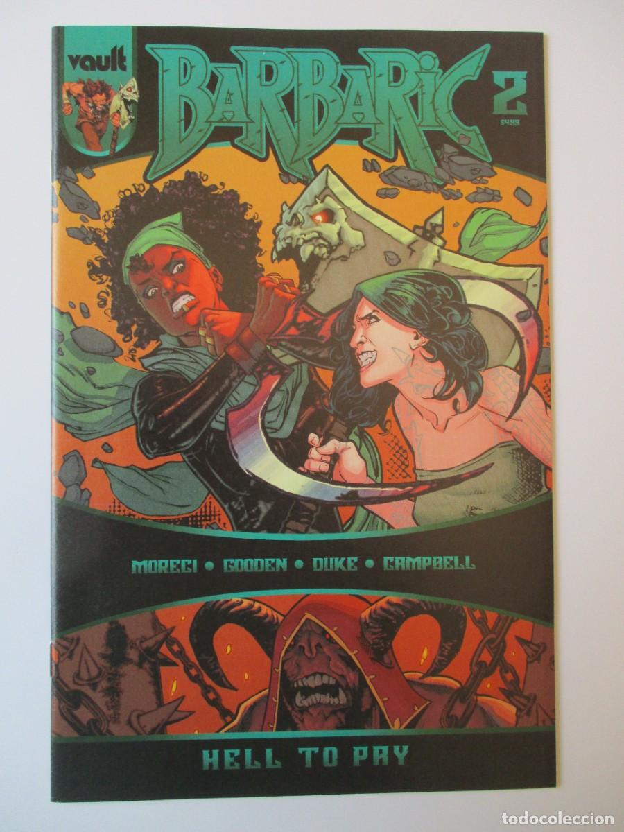 C&oacute;mics: Barbaric Hell To Pay #2 Cubierta A Nathan Gooden
