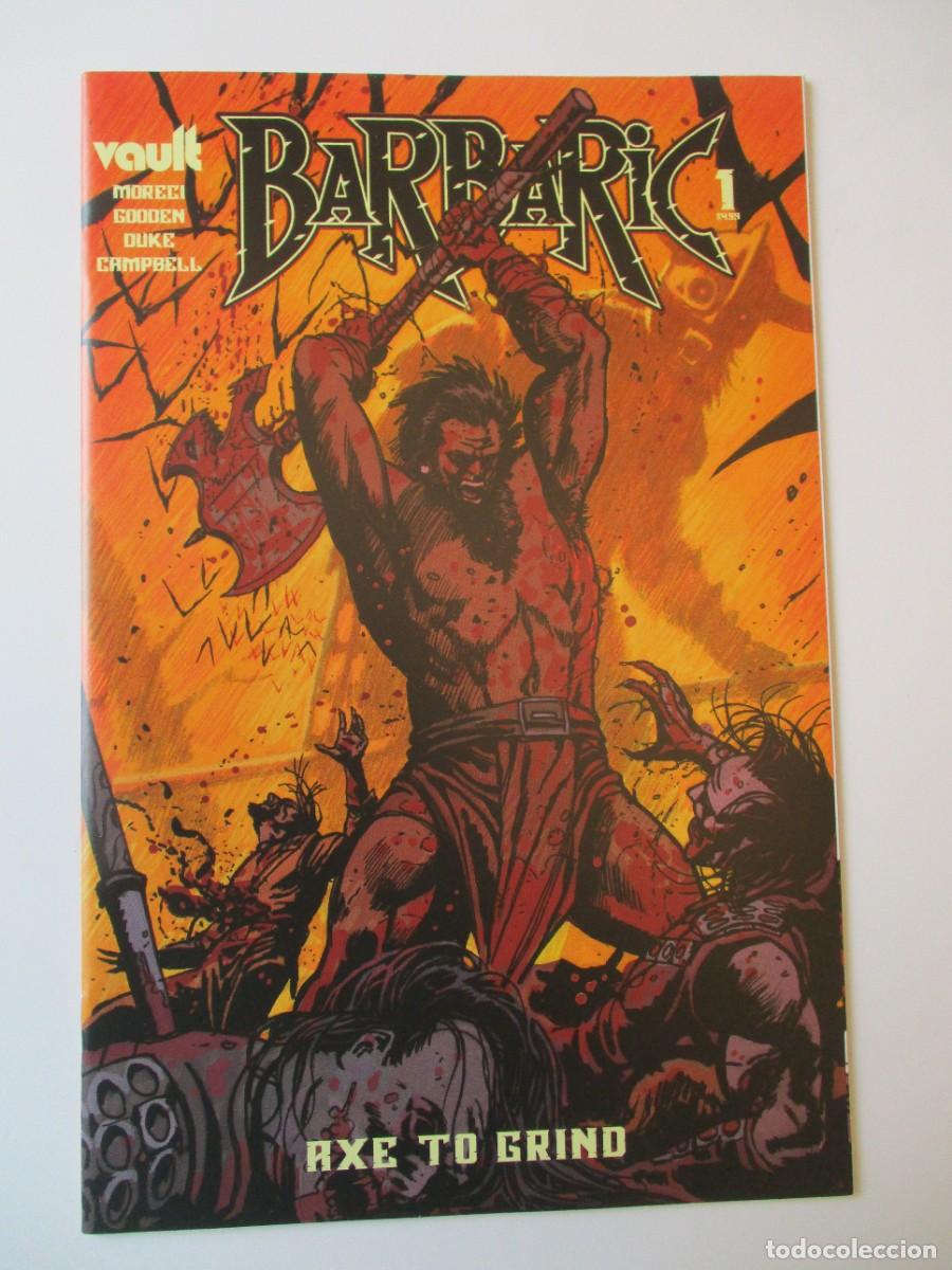 C&oacute;mics: Barbaric Axe To Grind #1 Hixon Variant 1:25
