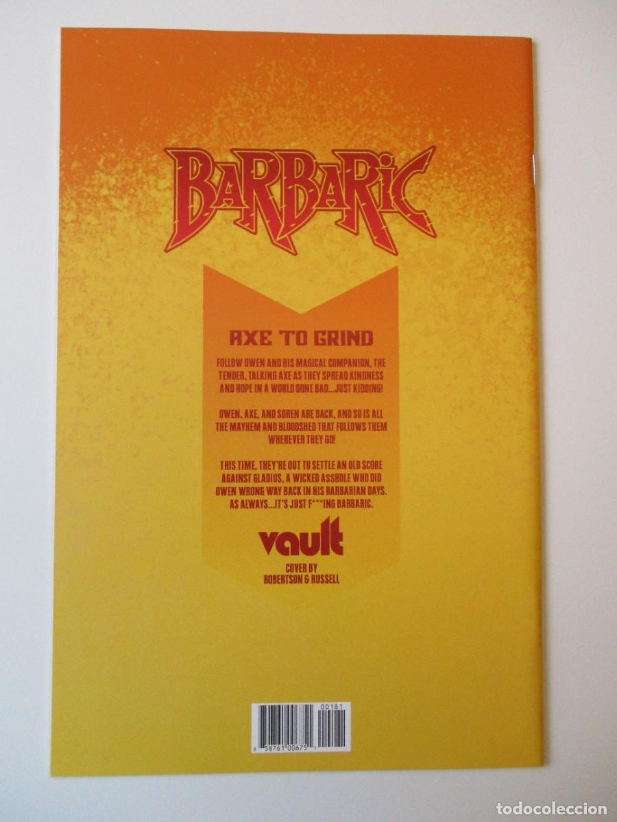 C&oacute;mics: Hacha Barbaric para moler 1H VF 8.0 2022 - Foto 2