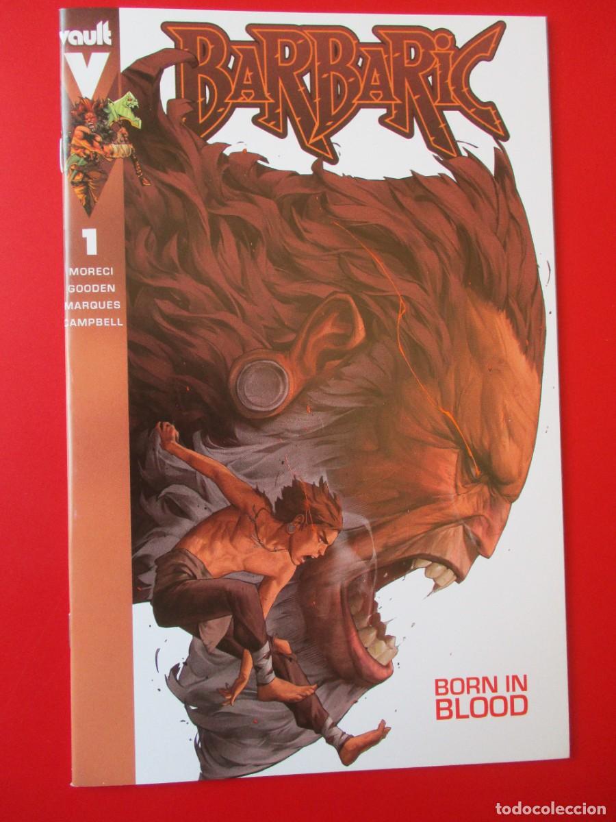 C&oacute;mics: B&Aacute;RBARO NACIDO EN SANGRE #1 GANAS MORECI GOODEN PRIMERA IMPRESI&Oacute;N NUEVO VAULT COMICS 2024