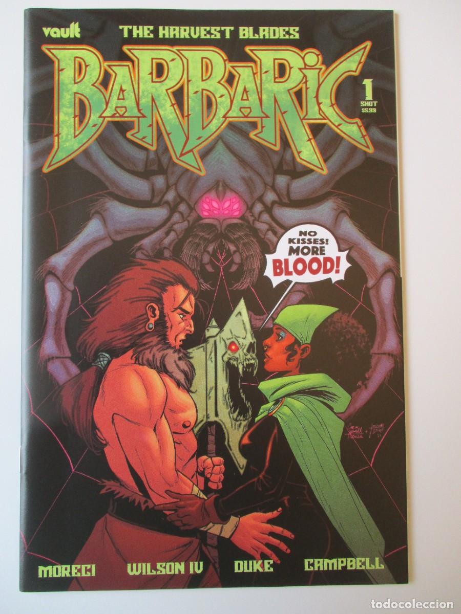 C&oacute;mics: BARBARIC THE COSECH BLADES (ONE SHOT) CVR B RICHARD PACE VARIANTE #1 VARIANTE CVR