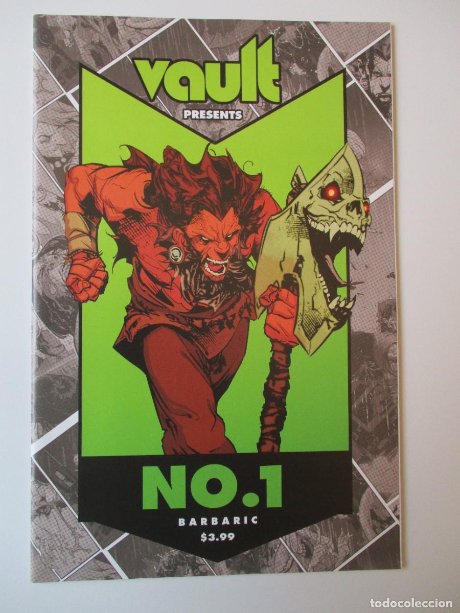 C&oacute;mics: B&Aacute;RBARO #1 NATHAN GOODEN TERCERA IMPRESI&Oacute;N VARIANTE VAULT COMICS 2021
