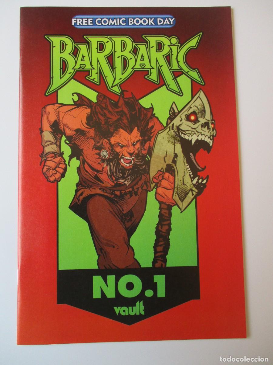 C&oacute;mics: Barbaric #1 | D&iacute;a del C&oacute;mic Gratis 2022 (Vault Comics) | En muy buen estado/en muy buen estado