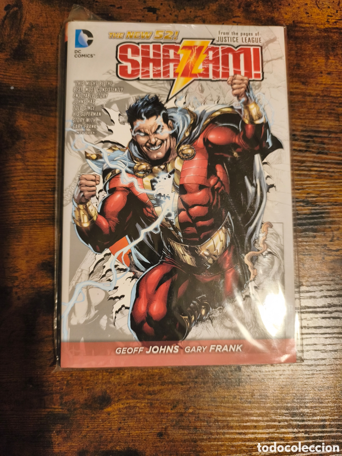 C&oacute;mics: Shazam Geoff Johns HC c&oacute;mic en ingl&eacute;s