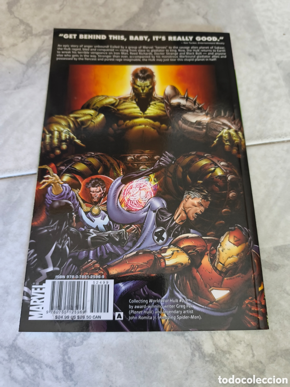 C&oacute;mics: World War Hulk Marvel c&oacute;mic ingl&eacute;s - Foto 2
