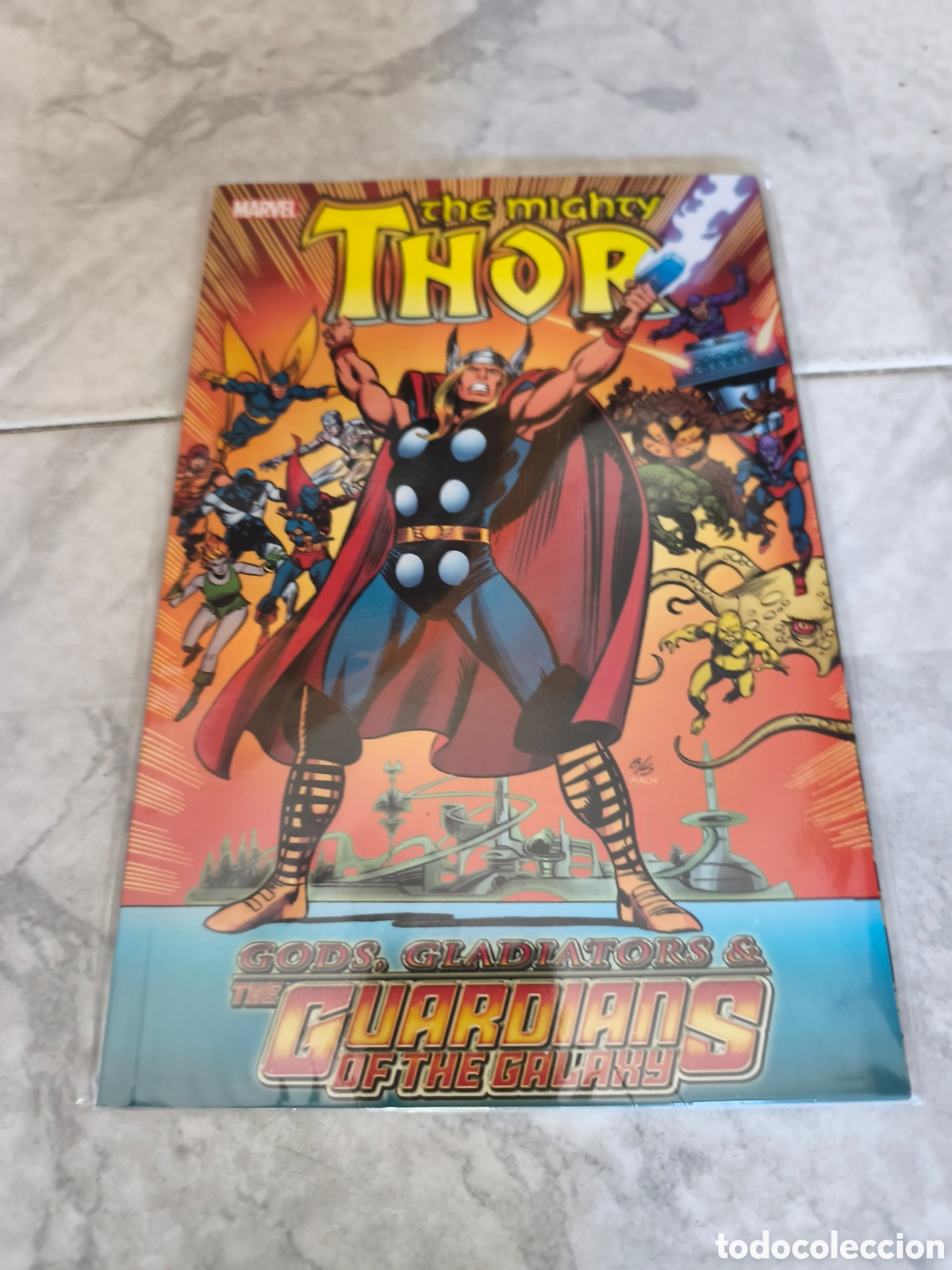 C&oacute;mics: Thor God Gladiator Guardians Galaxy comic ingl&eacute;s