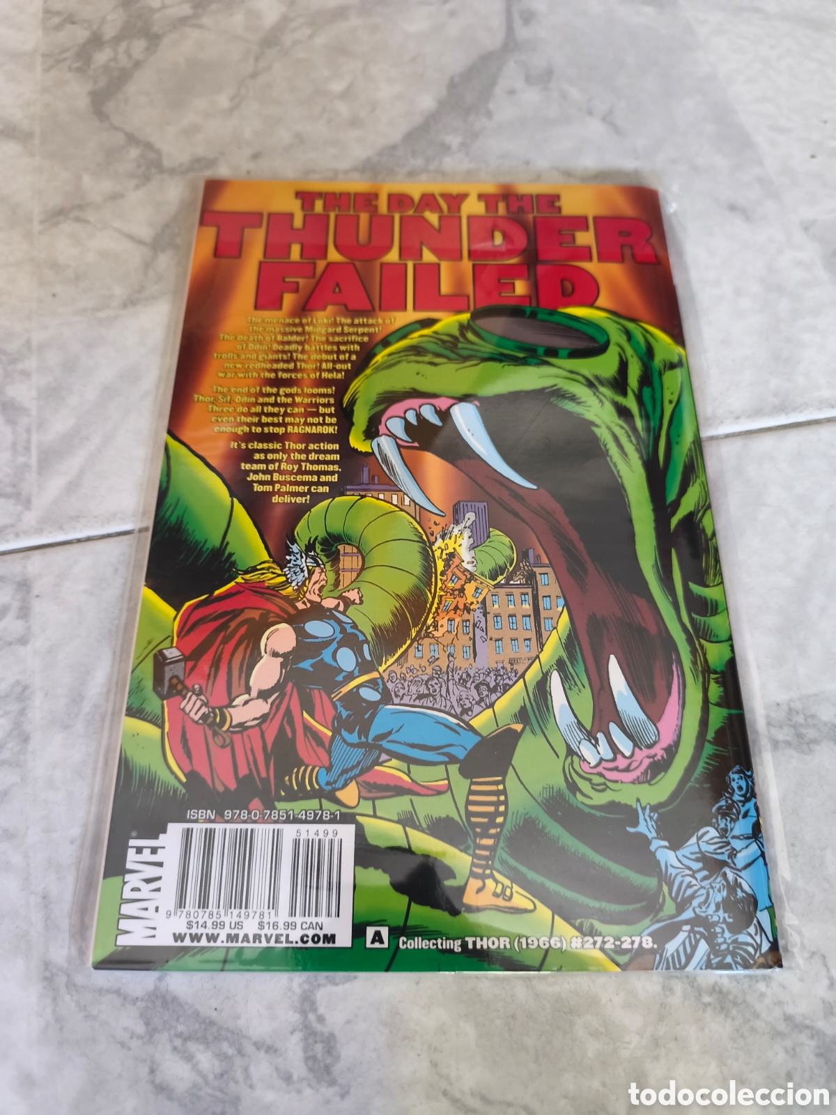 C&oacute;mics: Thor Ragnarok TP Marvel c&oacute;mic ingl&eacute;s - Foto 2