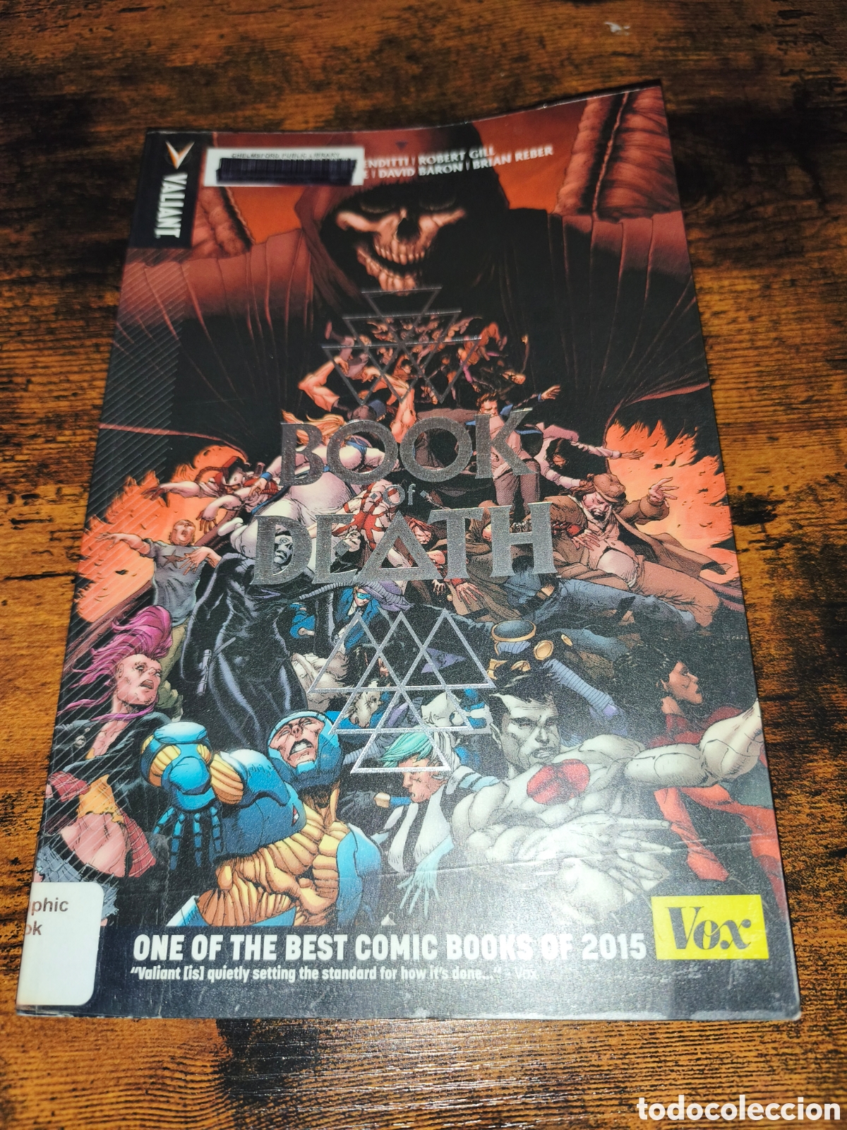 C&oacute;mics: Book of Death Valiant Comics TBP ingl&eacute;s