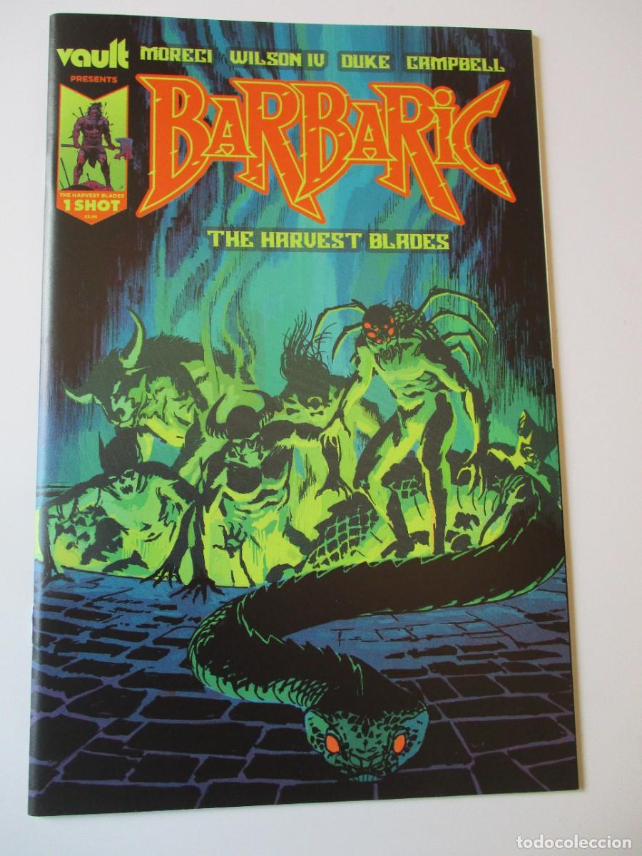 C&oacute;mics: Barbaric the Harvest Blades #1 Hixson variante 1:75 nuevo