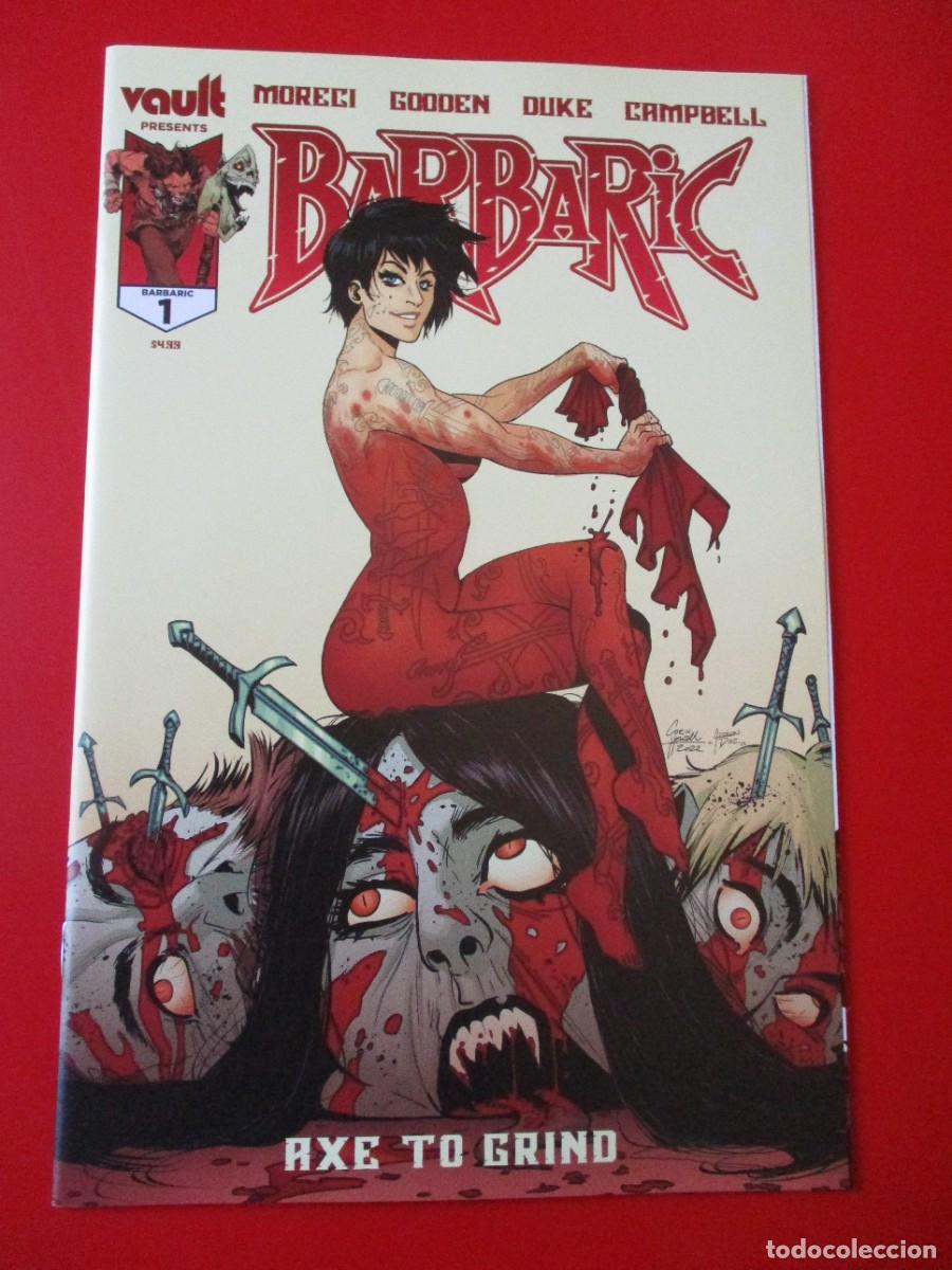 C&oacute;mics: Barbaric: Axe To Grind Nr. 1 (2022), Variant Cover B, Neuware, new