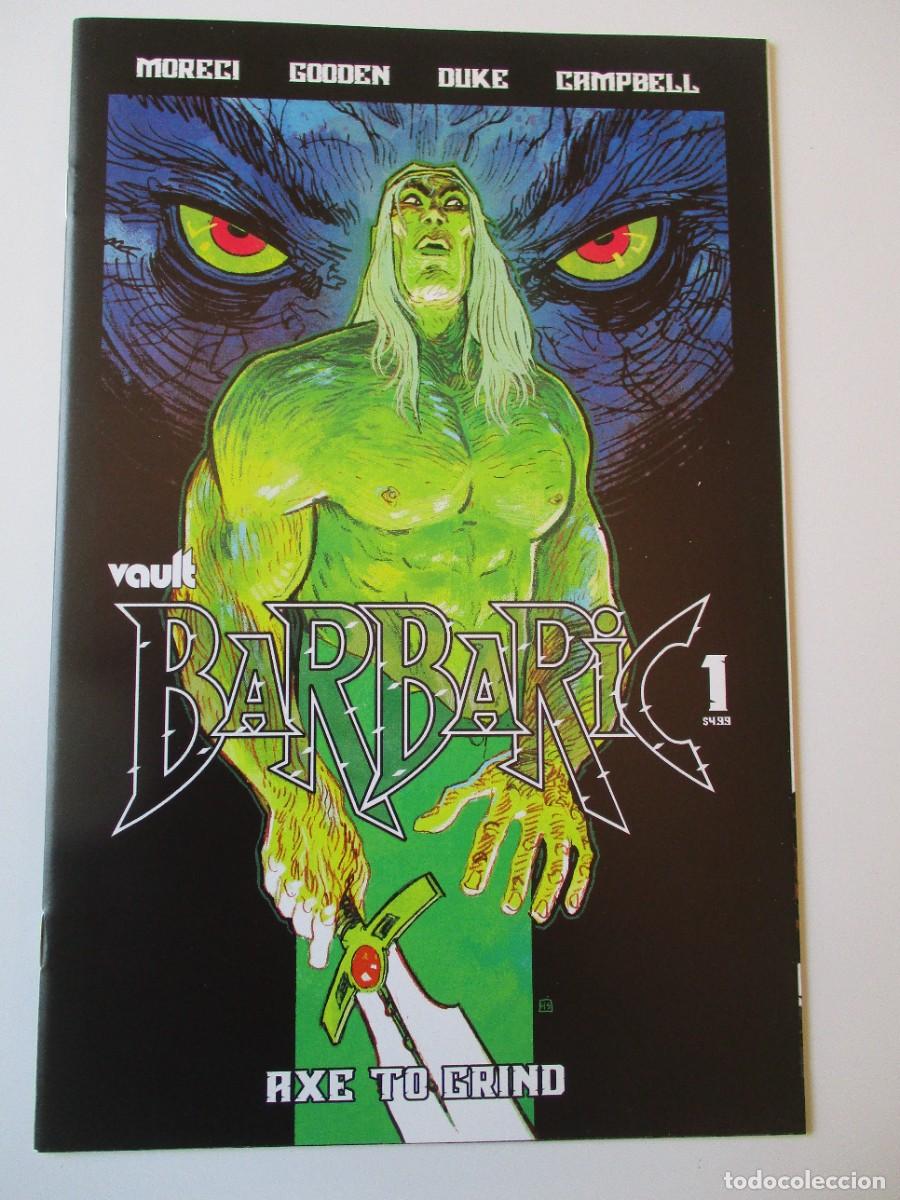 C&oacute;mics: Hacha b&aacute;rbara para moler # 1 1:5 variante Hayden Sherman nueva