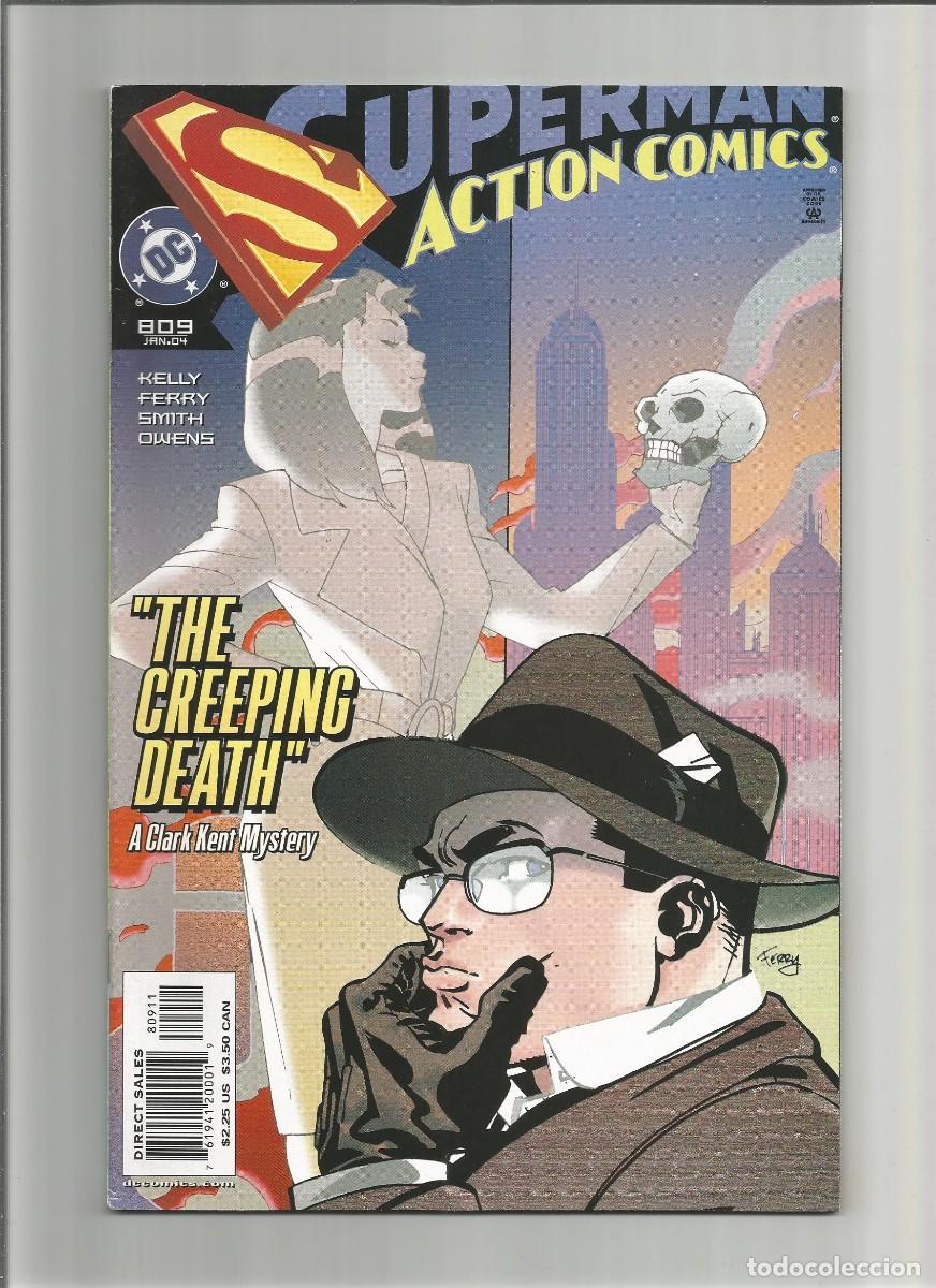 C&oacute;mics: ACTION COMICS (1938 DC) #809-820 VF/NM, lote de 12 SUPERMAN DC COMICS 2004