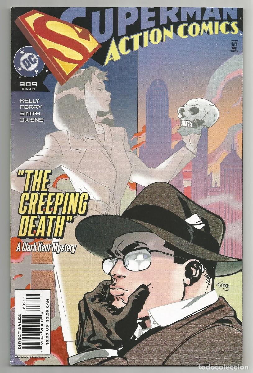 C&oacute;mics: ACTION COMICS (1938 DC) #809-820 VF/NM, lote de 12 SUPERMAN DC COMICS 2004