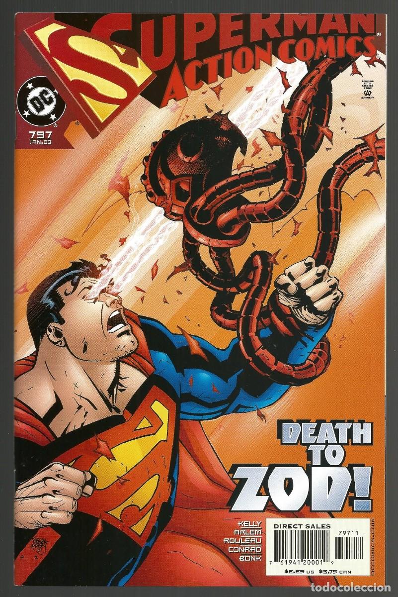C&oacute;mics: ACTION COMICS (1938 DC) #797-808 VF/NM, lote de 12 SUPERMAN DC COMICS 2003