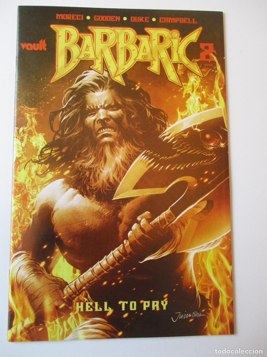 C&oacute;mics: Barbaric: Hell To Pay Nr. 2 (2023), Cubierta Variante, Nuevo, Nuevo