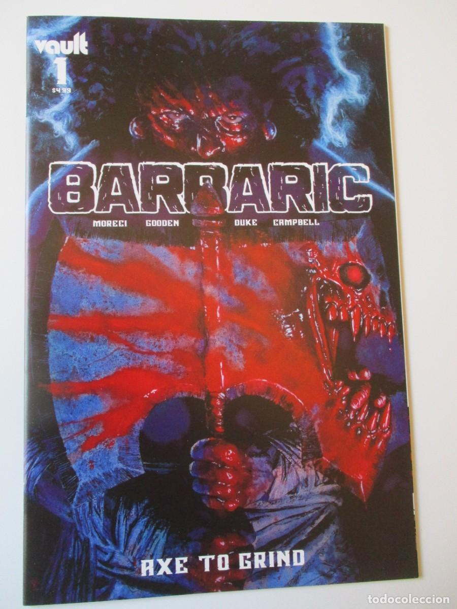 C&oacute;mics: Libro de historietas Barbaric Axe To Grind #1 cubierta F 1:50 variante Campbell nuevo primera i