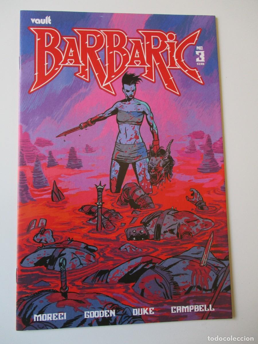 C&oacute;mics: Quiosco de portada de Josh Hixson BARBARIC #3 Vault Comics