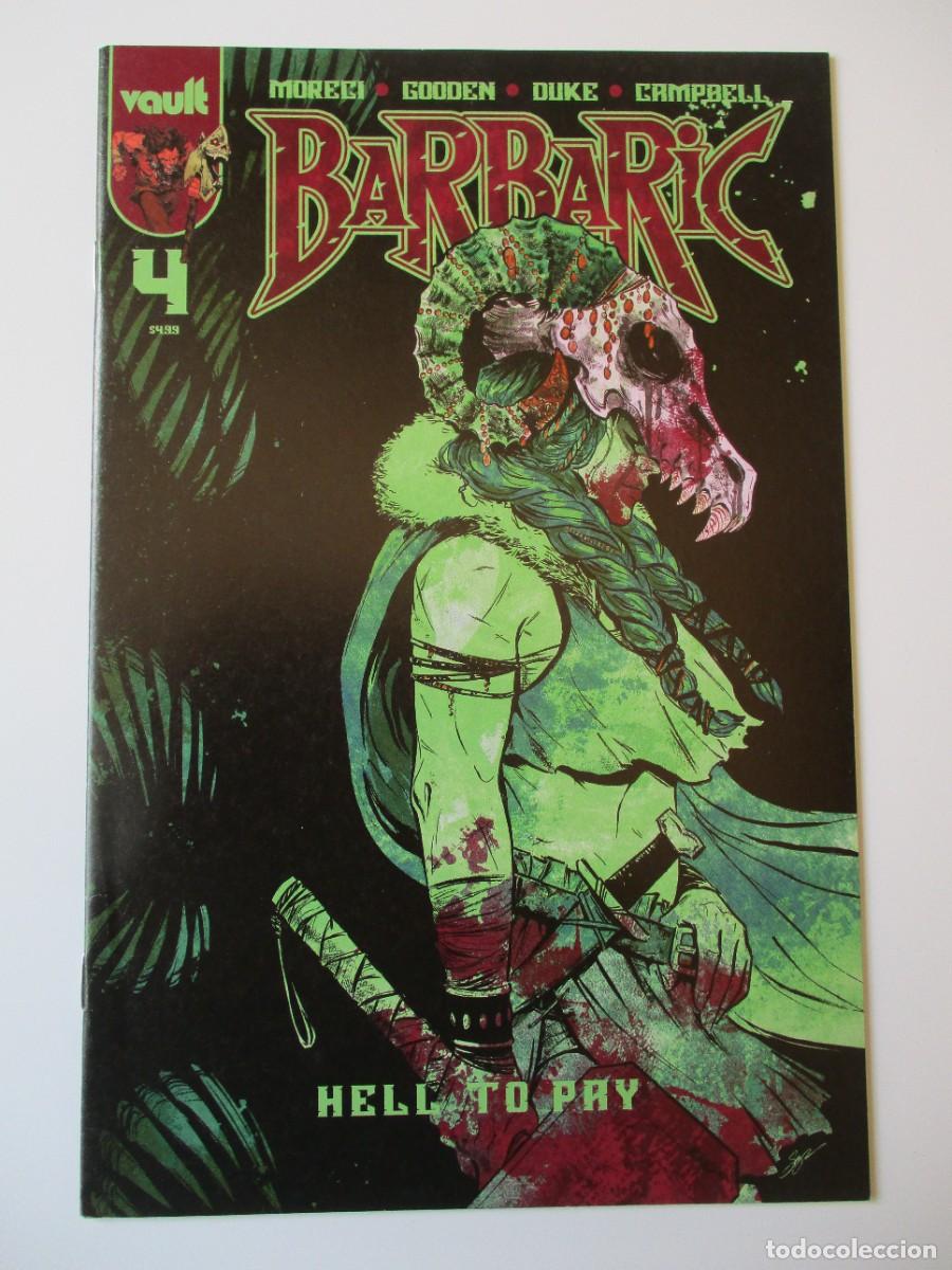 C&oacute;mics: BARBARIC: HELL TO PAY #4 VARIANTE PATRIDGE VAULT COMICS 2023 - Foto 1