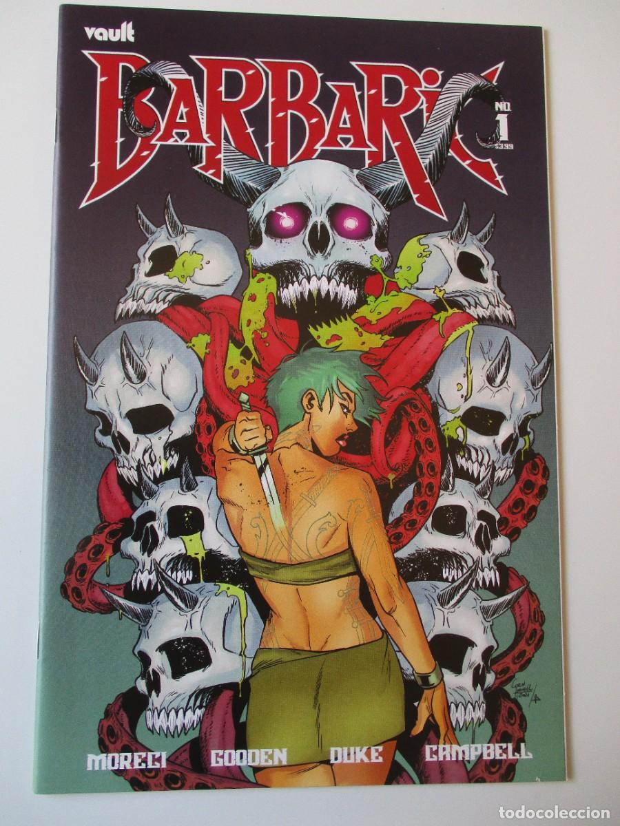 C&oacute;mics: C&oacute;mics Barbaric #1 Howell variante 1:15 cubierta b&oacute;veda 2021 opcional