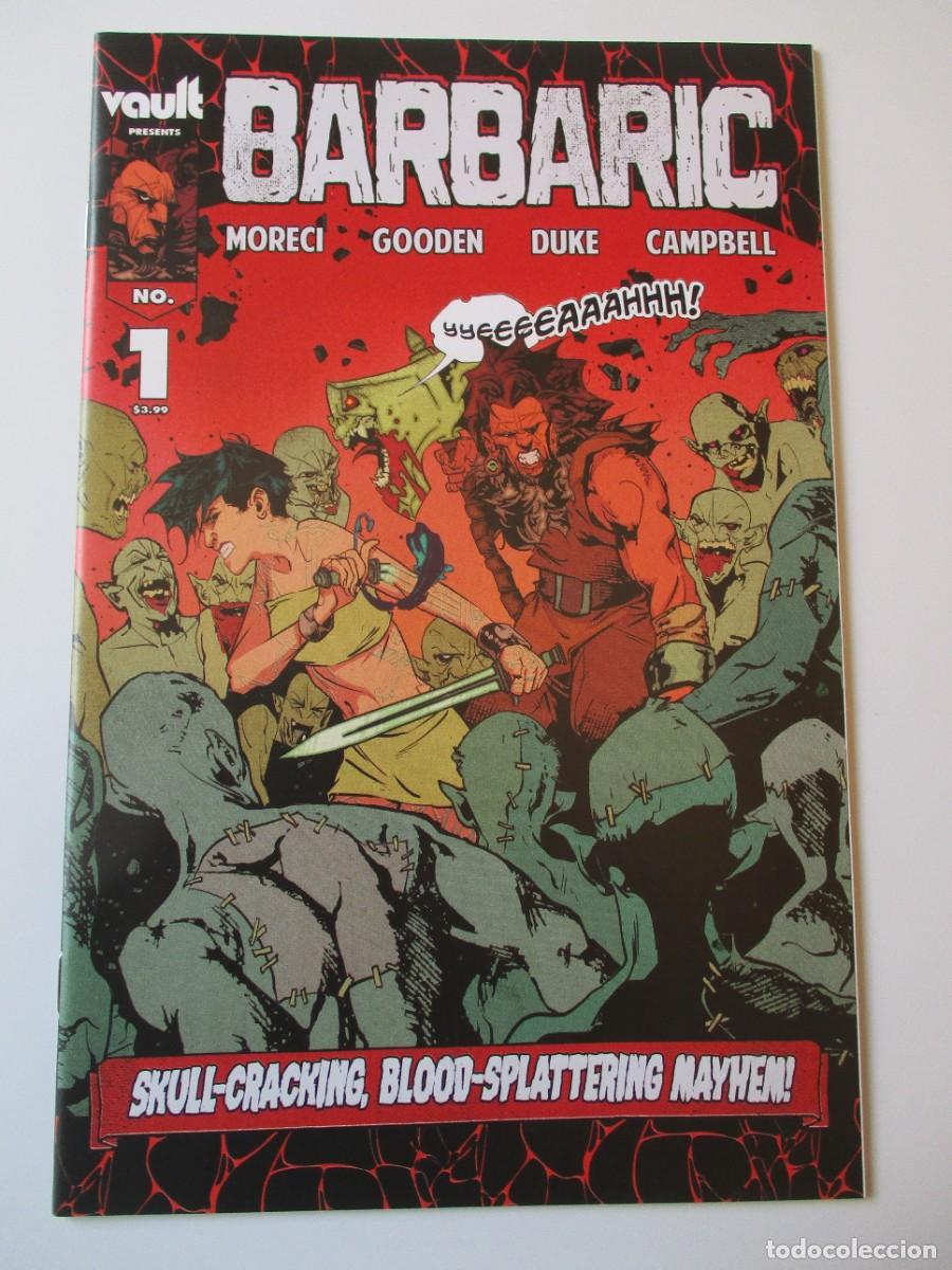 C&oacute;mics: B&Aacute;RBARO (B&Oacute;VEDA 2021) #1 4&ordf; impresi&oacute;n CVR A GOODEN