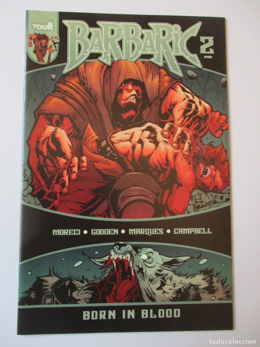 C&oacute;mics: Barbaric: Born in Blood #2 Nathan Gooden Regular Cover (Vault)