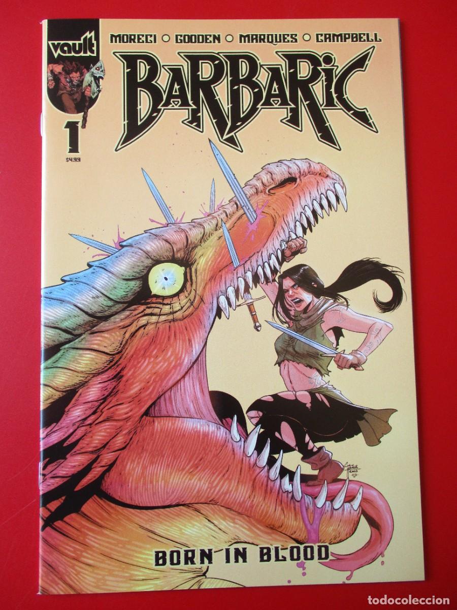 C&oacute;mics: C&oacute;mic Barbaric Born In Blood #1 variante Corin Howell B 2024