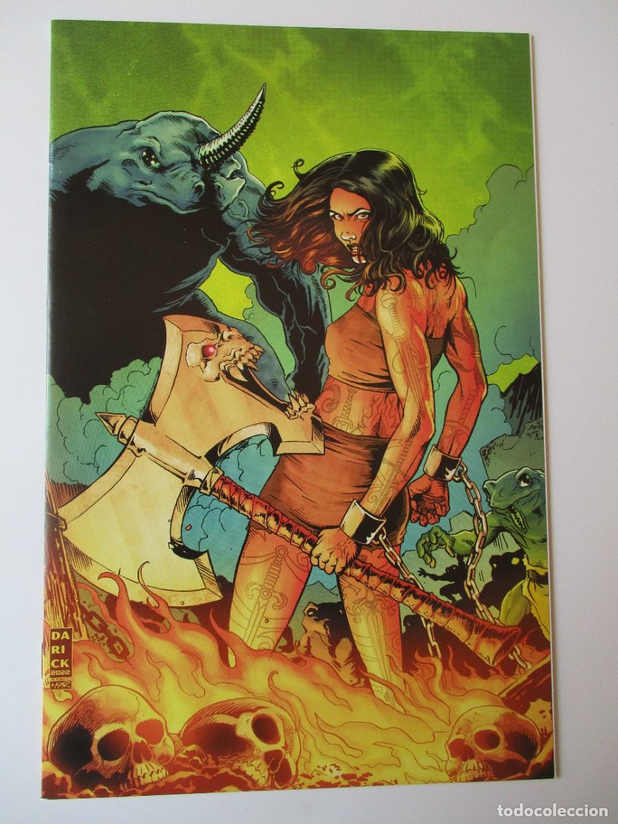 C&oacute;mics: Barbaric Hell To Pay #1 Cubierta G 1:150 Darick Robertson Virgen &iexcl;&iexcl;EXTREMADAMENTE RARA!!!