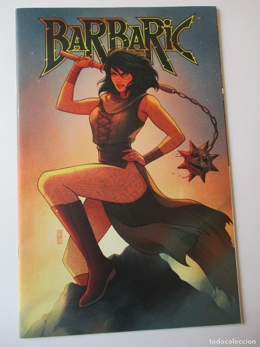 C&oacute;mics: Barbaric Wrong Kind Of Righteous #1 Cubierta F 1:100 Variante Jen Bartel C&oacute;mic Casi Nuevo