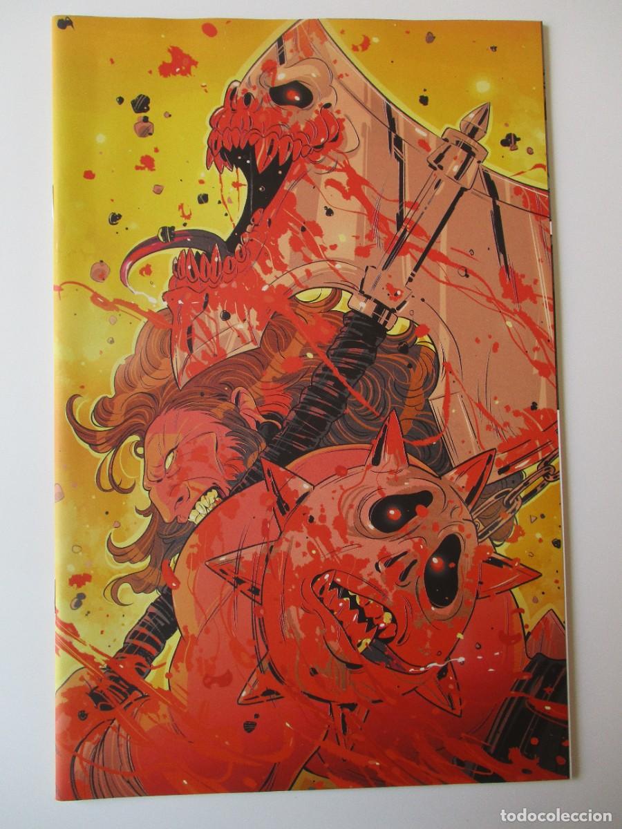 C&oacute;mics: C&oacute;mic Barbaric Wrong Kind Of Righteous #1 Cubierta B 1:5 Variante Luana Vecchio Nuevo