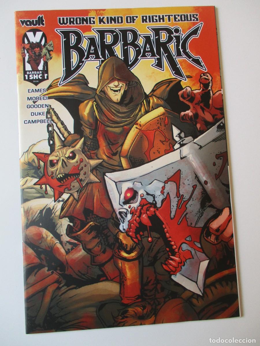 C&oacute;mics: Barbaric Wrong Kind Of Righteous #1 Cubierta A Nathan Gooden