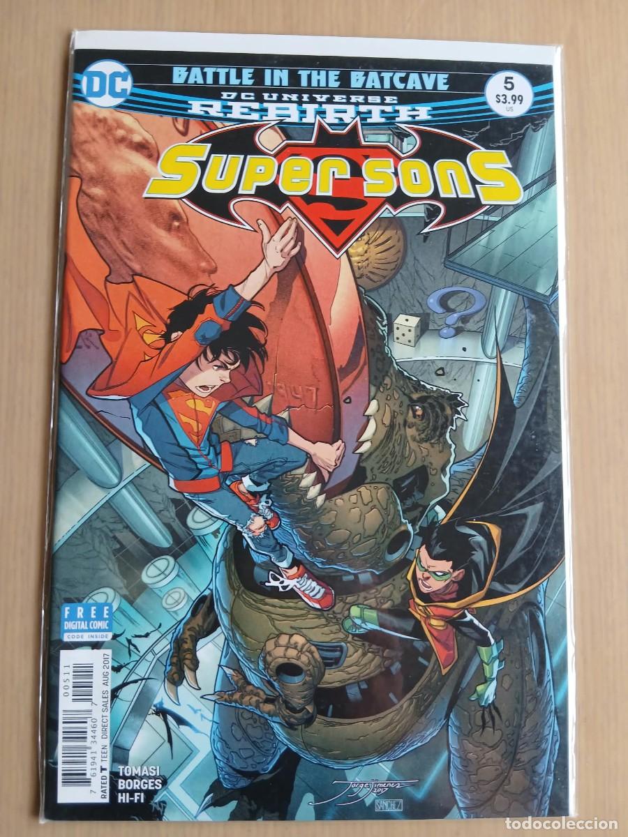 C&oacute;mics: Super Sons#5 estado muy bueno