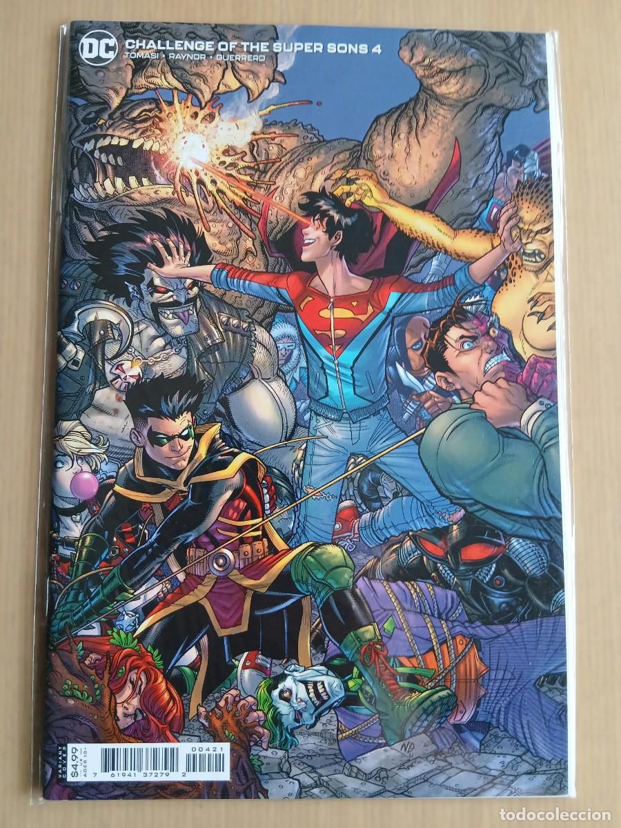 C&oacute;mics: Challenge of the Super Sons#4 estado muy bueno