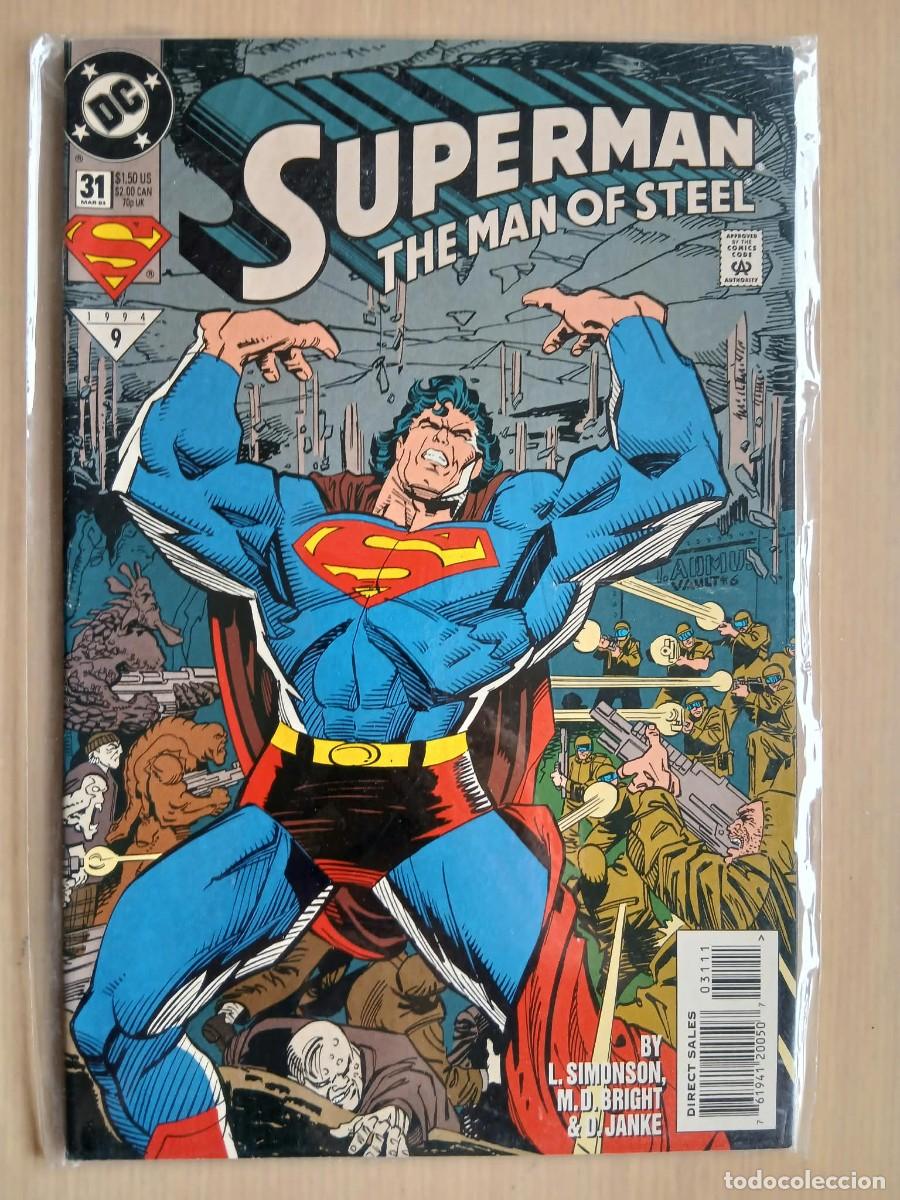 C&oacute;mics: Superman the man of Steel#31 estado muy bueno Louise Simonson
