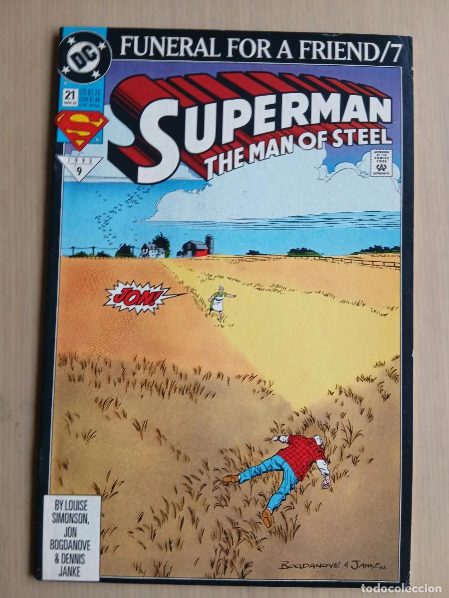 C&oacute;mics: Superman the man of Steel#21 estado muy bueno Louise Simonson