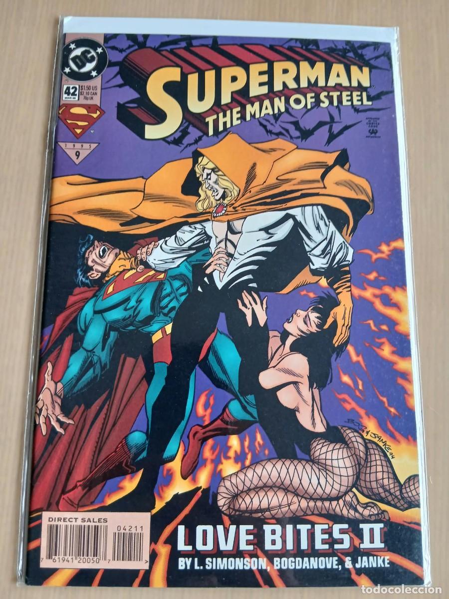 C&oacute;mics: Superman the man of Steel#42 estado muy bueno Louise Simonson